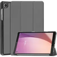 SKALO Lenovo Tab M8 Gen 4 Trifold Suojakotelo - Harmaa