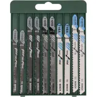 Bosch Pistosahanteräsarja 10 osaa