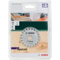 Bosch Katkaisuterä puulle Multi Precision; 65x1,6x15,0 mm; Z20
