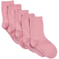 Minymo Ankle Sock -Solid (5-Pack) - Pink - 31-34