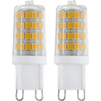 Eglo LED-lamppu SMD 3W/840 320 lumen 2-pack G9