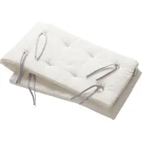 Leander Sängyn pehmuste - Linea/Luna - 32x180 - Snow - - OneSize - Reunapehmusteet