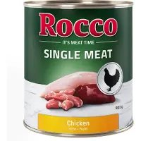 Rocco 24x800g Single Meat kana koiran märkäruoka