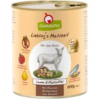 Granatapet lammas & peruna, fenkoli, raejuusto ja oliiviöljy koiranruoka