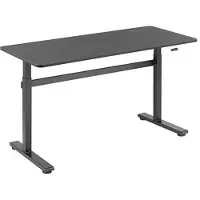 Up Up Manually Adjustable Sit-Stand Desk Loki, black 1/1 (B-D22-30N)