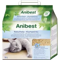 Anibest 2x10l (n.4,3kg) luonnonpuinen kissanhiekka