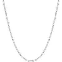 Lykken Basics hopeinen boyfriend kaulaketju 2,8 mm 55 cm