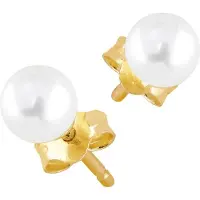 Lykken Pearls helmikorvakorut kullattu