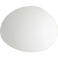 QAZQA Kylpyhuoneen peili 80 cm sis. LED 3-vaihe himmennettävä kosketuksella - Biba