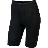 Aclima LightWool Shorts Long Women Jet Black Kerrasto alaosat S