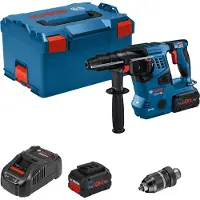 Bosch Poravasara GBH 18V-28 CF; 18 V; 3,3 J; SDS-plus; 2x8,0 Ah akku