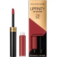 Max Factor Lipfinity 2-step Long Lasting Lipstick, 102 Glistening