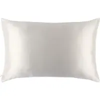 Slip Pure Silk Queen Pillowcase White Tyynyt 1 kpl