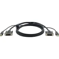 Kramer C-KVM/3-6 KVM CABLE VGA TO DVI-A AND USB (A-B) (94-000124)