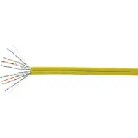 Kramer BC6A-LSD203-D500M KLAN DUAL CAT 6A U/FTP 650MHZ LSZH BULK CABLE-YELLOW, DRUM (99-461201500)