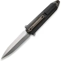 We Knife Diatomic Framelock Bronze