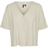 Vero Moda Pusero 'Jesmilo' beigenharmaa