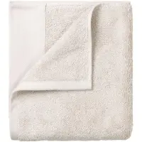 Blomus Set Of 2 Guest Hand Towels - 50 X 30 Cm - Riva - Moonbeam - Cream - 50X 30CM