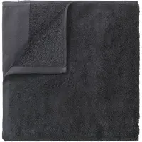 Blomus Hand Towel - 100 X 50 Cm - Riva - Magnet - Black - 100X 50CM