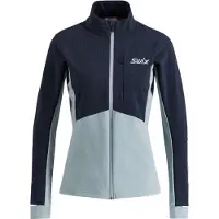 Swix Pace Hybrid Full Zip Midlayer W - Navy - S