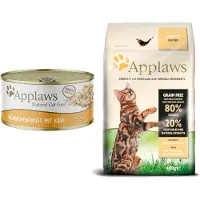 Applaws 6x156g in Broth kana & juusto Kissanruoka