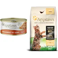 Applaws 6x156g in Broth kana & kurpitsa Kissanruoka