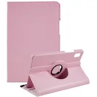 SKALO Lenovo Tab M9 360 Litchi Suojakotelo - Pinkki