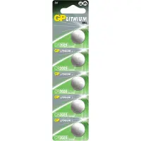 GP Lithium knappceller CR2025 E-BOX, 10-P