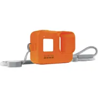 GoPro silikonikotelo ja nyöri, oranssi