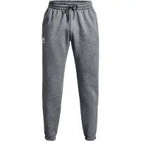 Under Armour Urheiluhousut 'Essential' meleerattu harmaa / valkoinen