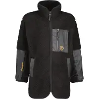 Didriksons Kids' Marmor Full Zip Long Black Välikerrospuserot 150