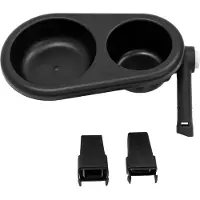 Stokke Stroller Snack tray tarjotin Musta