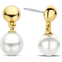 Ti sento gold-plated helmikorvakorut 7913YP