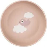 Done by Deer Foodie Happy Cloud vaaleanpunainen kulho