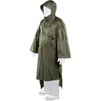 Tasmanian Tiger Poncho - Olive (Size: Small)