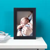 Smartphoto Musta kehys 11 x 17 cm