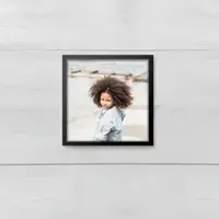 Smartphoto Musta kehys 40 x 40 cm