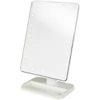 Uniq Hollywood Makeupsejl med 21 LED lys, - hvid