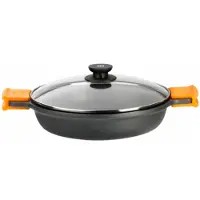 Pinti Inox Tehokas Lyhyt + Kansi 40 Cm