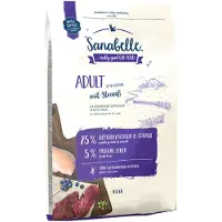 Bosch Tiernahrung 10kg Adult with Ostrich Sanabelle Kissanruoka
