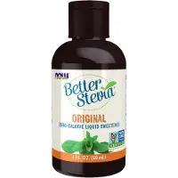 Now , Better Stevia, Zerokalorinen nestemäinen makeutin, Alkuperäinen, 2 fl oz (59 ml)