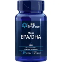 Life Extension Mega EPA/DHA - 120 kapselia