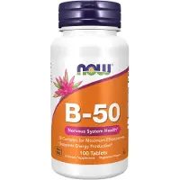NOW,NOW Foods,NOW,NOW Foods B-50-vitamiini - 100 tablettia