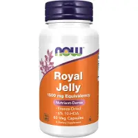Now Kuninkaallinen hyytelö 1500 mg - 60 Veg-kapselia