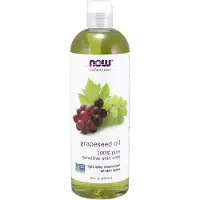 Now , Solutions, Grapeseed-öljy, 16 fl oz (473 ml)