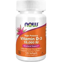NOW,NOW Foods,NOW,NOW Foods NOW Foods - D3-vitamiini 10 000 IU