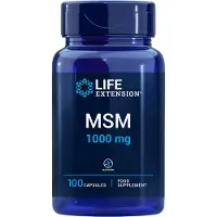 Life Extension MSM 1000 mg 100 kaps. ravintolisä