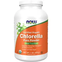 Now - Luomu Chlorella-jauhe (454 g / 1 lb)