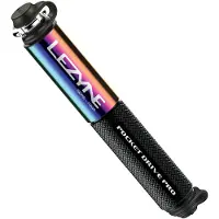 Lezyne Pocket Drive Pro -käsipumppu Oil Slick Musta