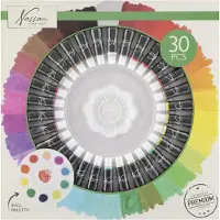 Nassau Acrylic Paint 12ml 30-set + palette